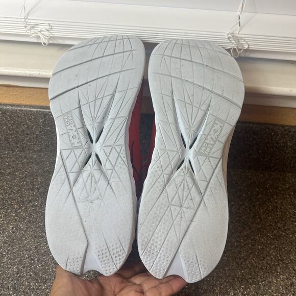 Hoka One One Carbon X 2 Shoe Men 13D Running Lightweight Athletic Trainer Orange - Picture 8 of 11